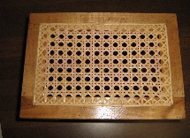 hand cane, hole caning